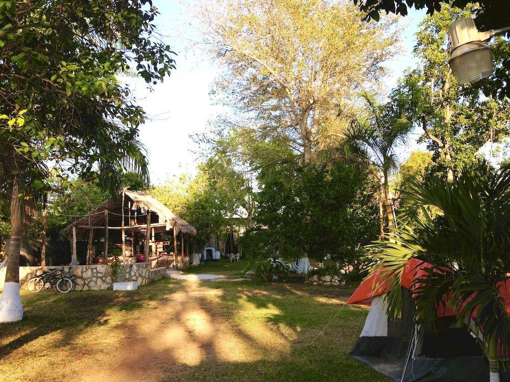 Yaxche Centro Hostal Y Camping Bacalar Buitenkant foto