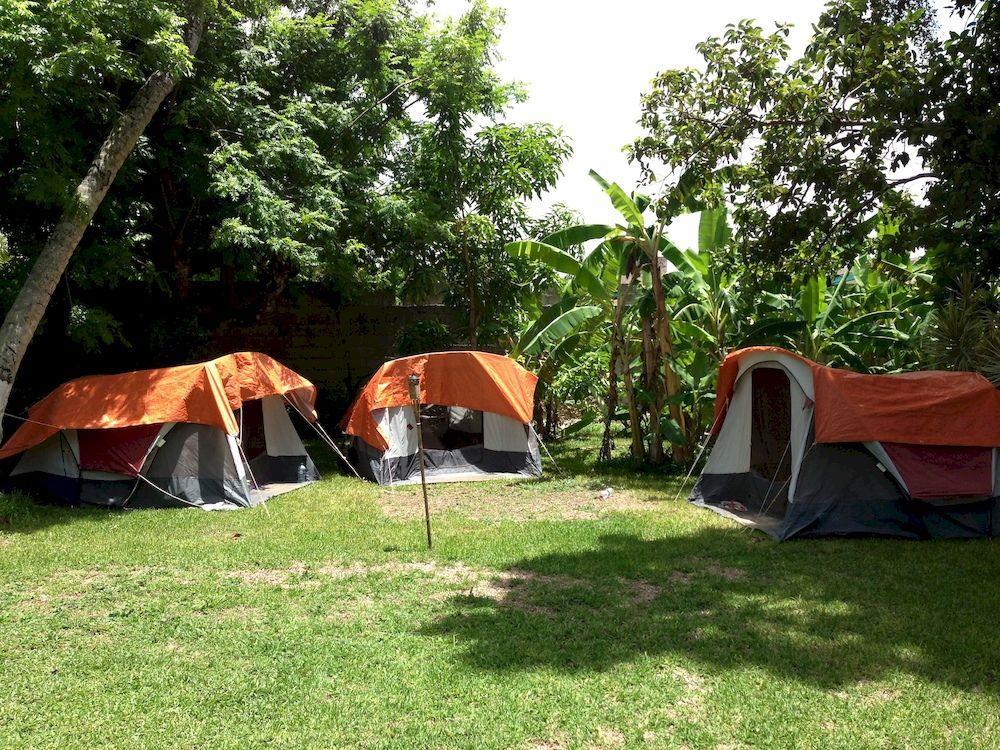 Yaxche Centro Hostal Y Camping Bacalar Buitenkant foto